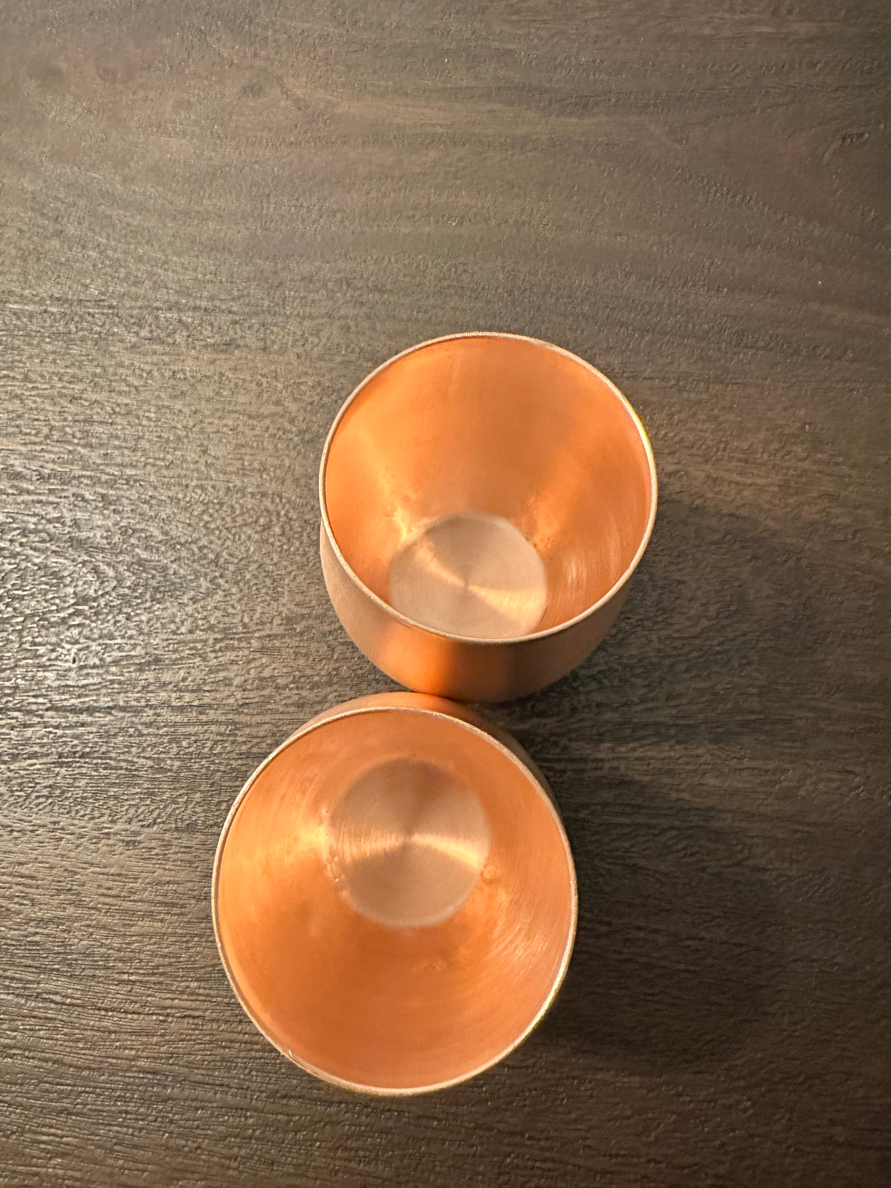 Pure Copper Cups with Lid