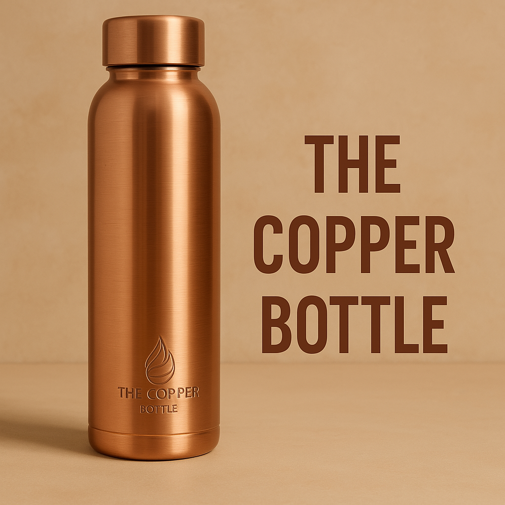 The Copper Bottle - Koperen fles V2 – The Copper Bottle That Sets