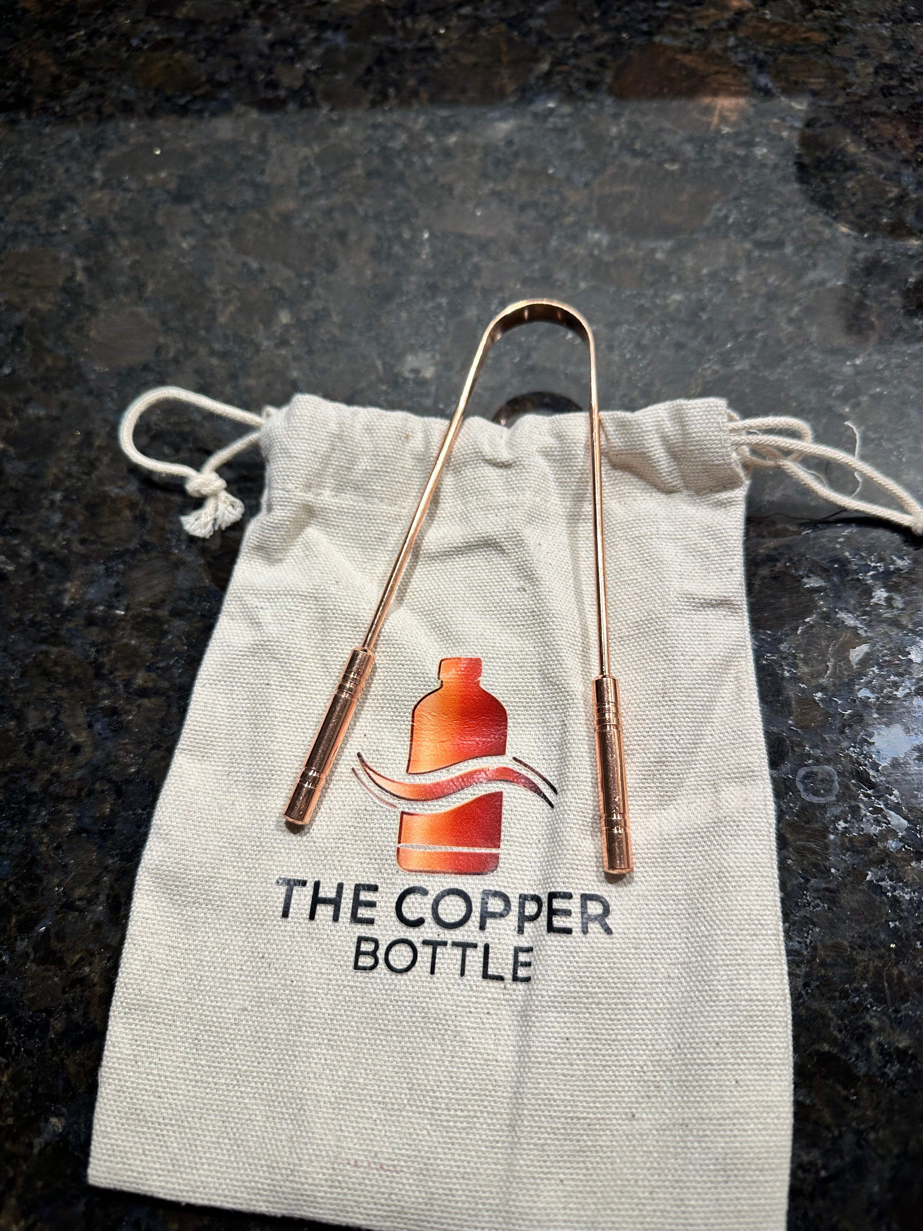 Pure Copper Tongue Scraper – Fresh Breath & Oral Detox